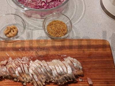 Silkės padažas prie keptų bulvių Žingsnis 3