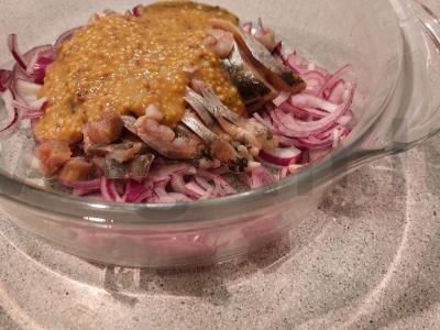 Silkės padažas prie keptų bulvių Žingsnis 4