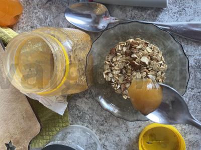 Namų granola Žingsnis 1