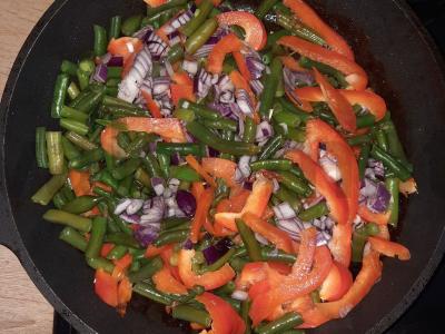 Kalakutiena su pupelėmis Žingsnis 3