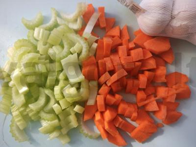 Plačiakarpis, keptas su daržovėmis ir sviestu Žingsnis 2