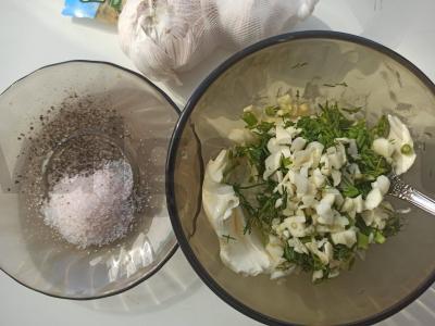 Plačiakarpis, keptas su daržovėmis ir sviestu Žingsnis 4