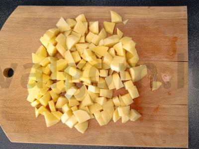 Grybų sriuba su kiaušinių makaronais Žingsnis 2