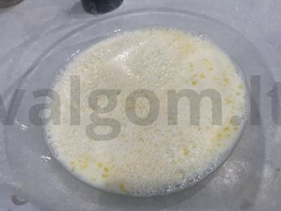 Vieniški vafliai „Vaisiniai“ su vanilinu Žingsnis 2