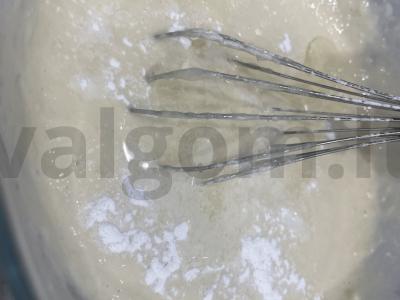 Vieniški vafliai „Vaisiniai“ su vanilinu Žingsnis 5