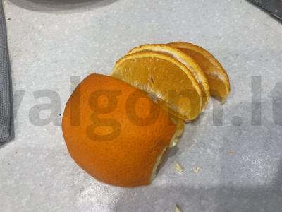 Citrusinė arbata „Apelsinukas“ Žingsnis 3