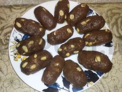 Pyragas su žemės riešutais „Bulvė“ pagrindine nuotrauka