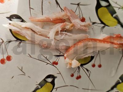 Salotas su Kamčatkos krabu Žingsnis 5