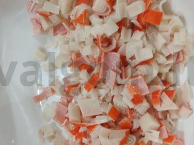 Puikus salotas su jūros kopūstais ir kukurūzais Žingsnis 1