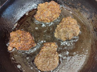 Jautienos kepenų blynai Žingsnis 4