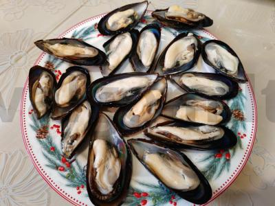 Midijos, keptos česnako-majonezo padaže Žingsnis 1