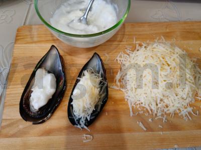 Midijos, keptos česnako-majonezo padaže Žingsnis 5