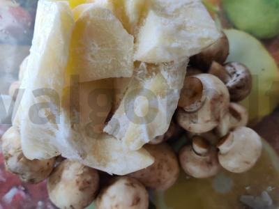 Grybai su bulvėmis ir stracciatella sūriu Žingsnis 3