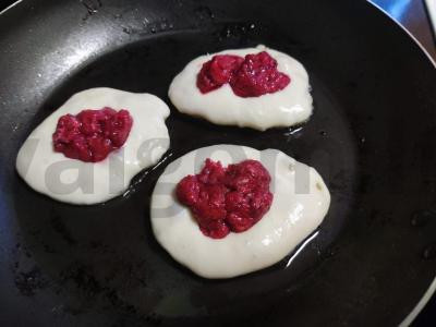 Kefyro blynai su avietėmis Žingsnis 2