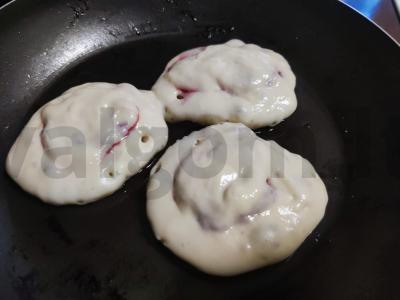 Kefyro blynai su avietėmis Žingsnis 3