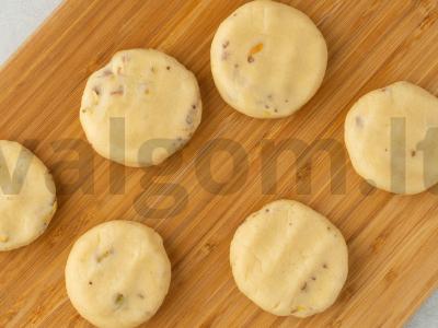 Pistacijų sausainiai Žingsnis 7