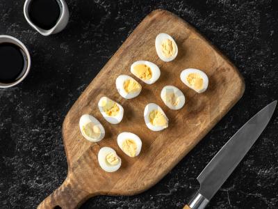 Salotas su čuka ir krevetėmis Žingsnis 2