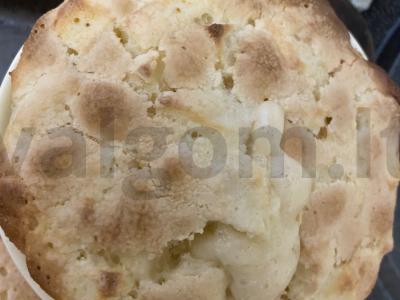 Kukurūzų miltų šarlotė Žingsnis 5