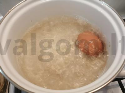 Jūros kopūstų salotos „Lengvumas“ Žingsnis 1