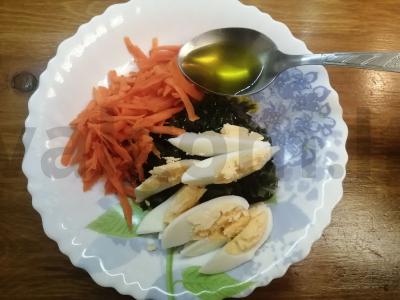 Jūros kopūstų salotos „Lengvumas“ Žingsnis 6