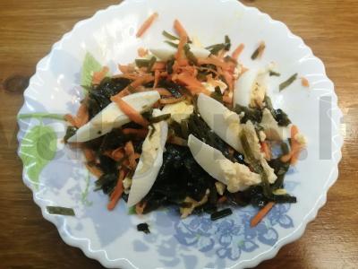 Jūros kopūstų salotos „Lengvumas“ pagrindine nuotrauka