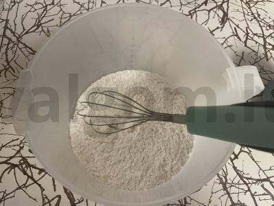 Švelnūs blynai be laktozės Žingsnis 1