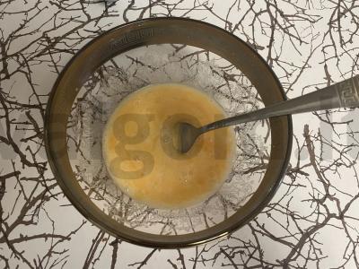 Švelnūs blynai be laktozės Žingsnis 2