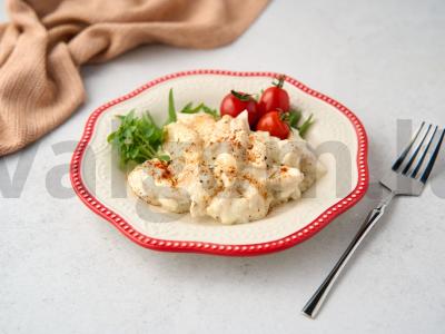 Vištienos krūtinėlė grietinėlės padaže pagrindine nuotrauka