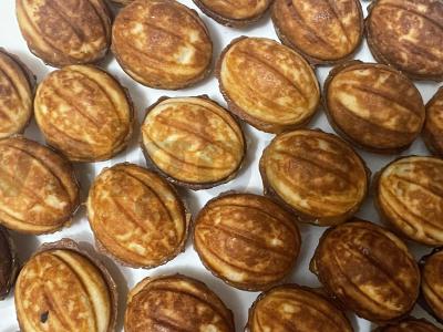 Sausainiai „Riešutai“ Žingsnis 6