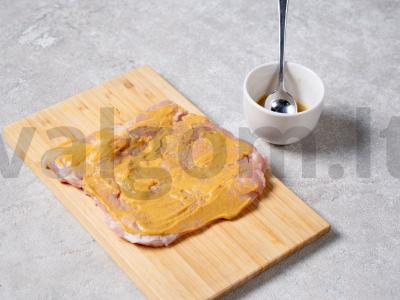 Kiaulienos kotletai tešloje Žingsnis 2