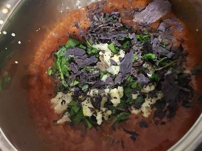 „Raudonas padažas“ šašlykui Žingsnis 2