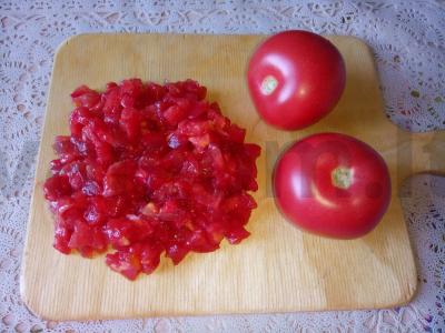 Baltos pupelės su troškintomis daržovėmis ir žolelėmis Žingsnis 2