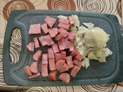 Bigos su kalakutiena ir rūkytomis dešrelėmis Žingsnis 2