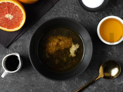 Salotos su apelsinais ir vištienos karpaču Žingsnis 2