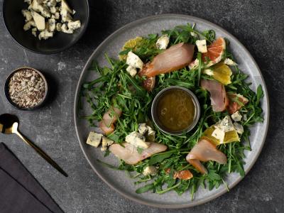 Salotos su apelsinais ir vištienos karpaču Žingsnis 4