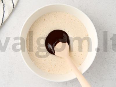 Greiti šokoladiniai meduoliai Žingsnis 3