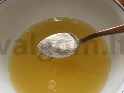 Desertas „Citrusiniai skilteliai“ Žingsnis 8