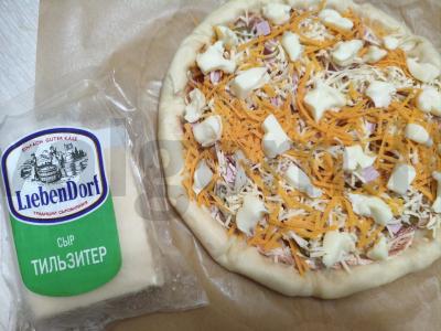 Trijų rūšių sūrio pica Žingsnis 3