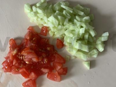 Sultingas užkandis ant grūdų traškučių Žingsnis 1