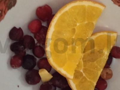 Spanguolių arbata su apelsinu Žingsnis 2