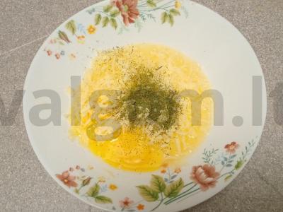 Sriuba su sūrio kukuliais Žingsnis 5