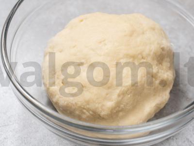 Razininiai bandeliai Žingsnis 3