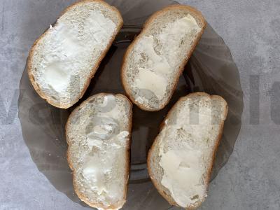 Sumuštiniai su obuoliu ir maasdamo sūriu Žingsnis 2