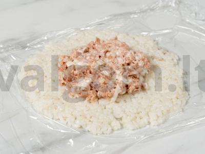 Onigiri su tunu Žingsnis 4