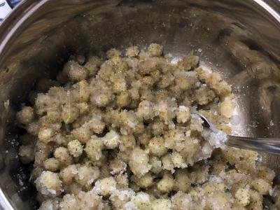 Mulinijos uogienė su citrina Žingsnis 3