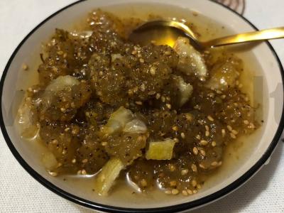 Mulinijos uogienė su citrina pagrindine nuotrauka