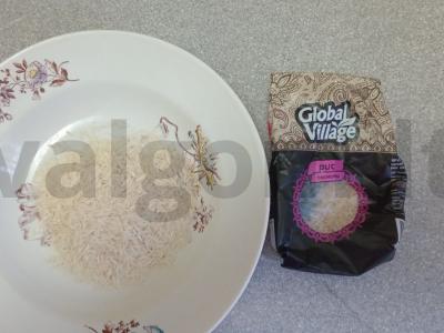 Ryžiai su troškiniu ir barbaru pietums Žingsnis 3