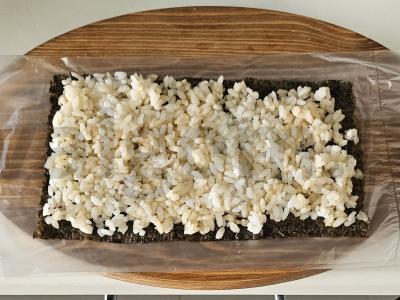 Greiti suktinukai su krabų lazdelėmis Žingsnis 2