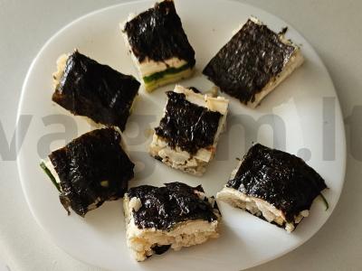 Greiti suktinukai su krabų lazdelėmis Žingsnis 7