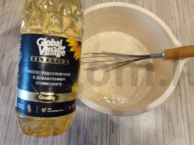 Obuolių blynai su pienu ir kefyru Žingsnis 9